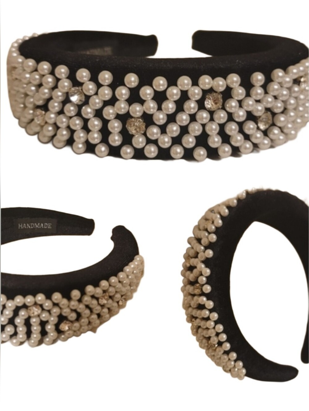 Simulated Pearl Headband